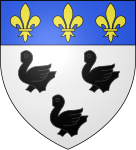 Blason ville fr Laon (Aisne)